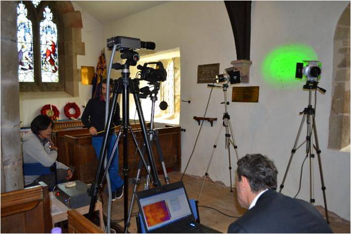 TIMOR: Terahertz Imaging of a Concealed Wall Painting at the Church of St Gregory the Great, Morville, Shropshire, UK