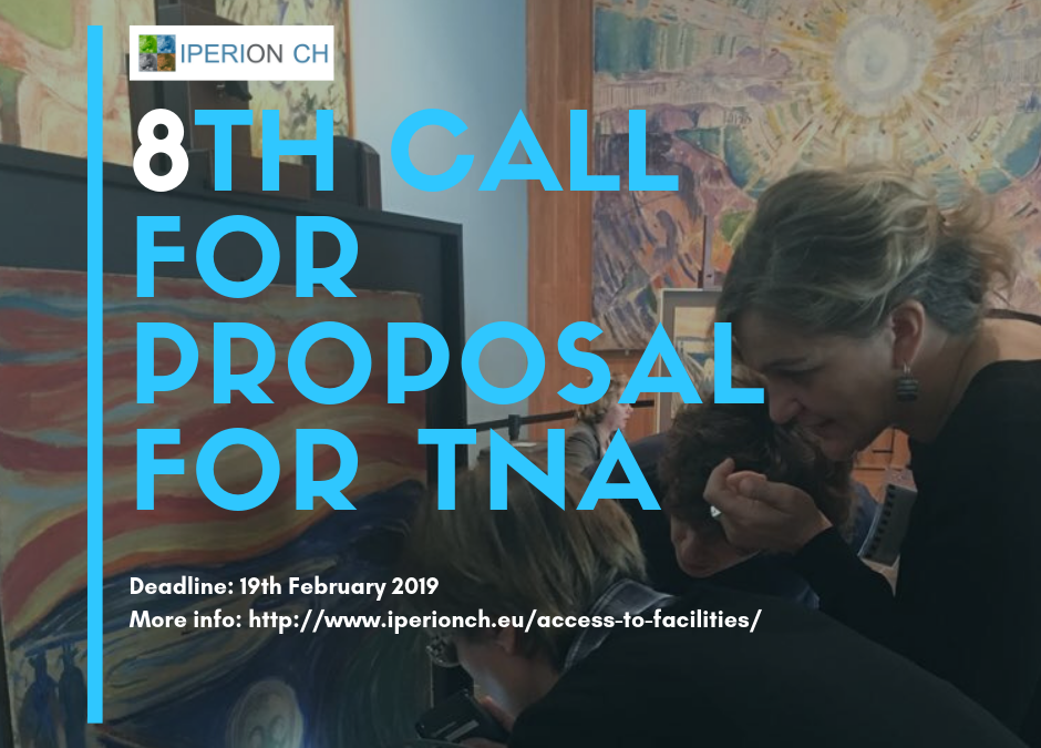 8th IPERION CH call for proposals for Transnational Access open