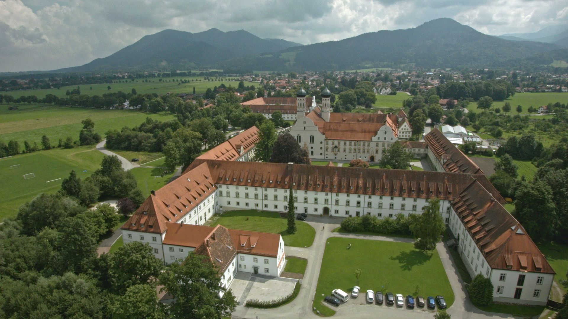Luftbild-Benediktbeuern
