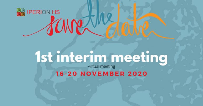 IPERION HS 1st virtual interim meeting – November 16-20, 2020