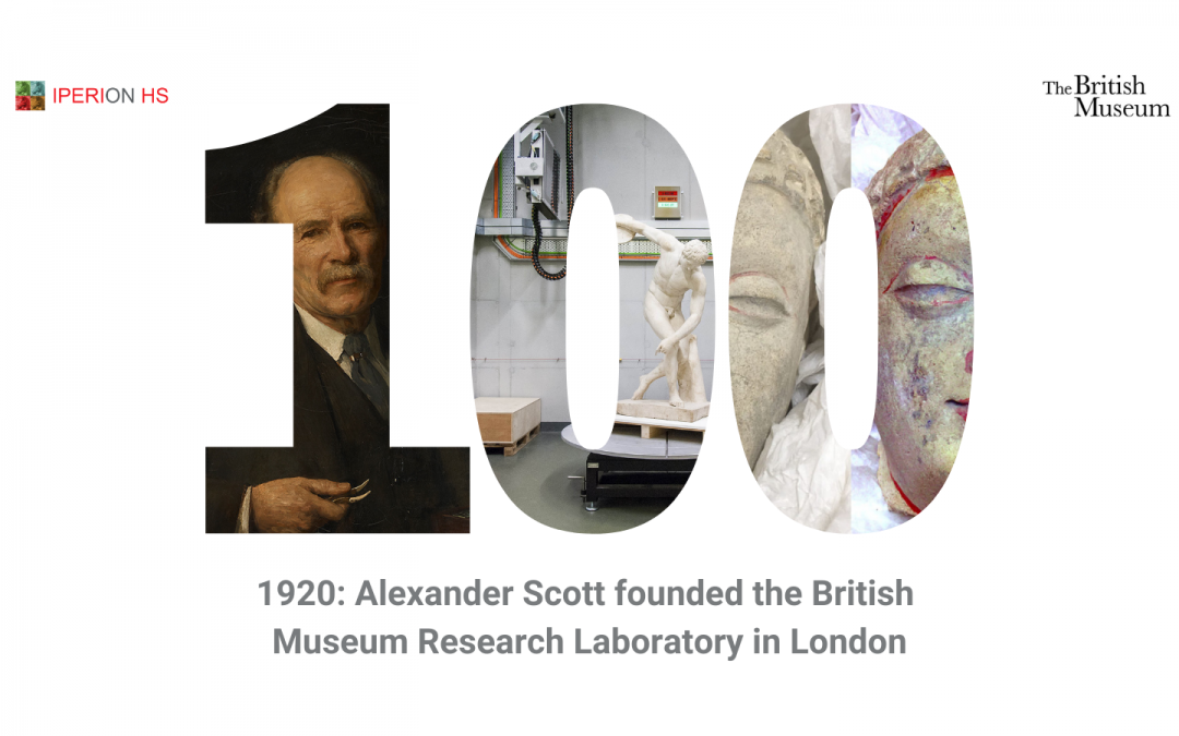 IPERION HS celebrates a 100-years old ARCHLAB provider: The British Museum Research Lab