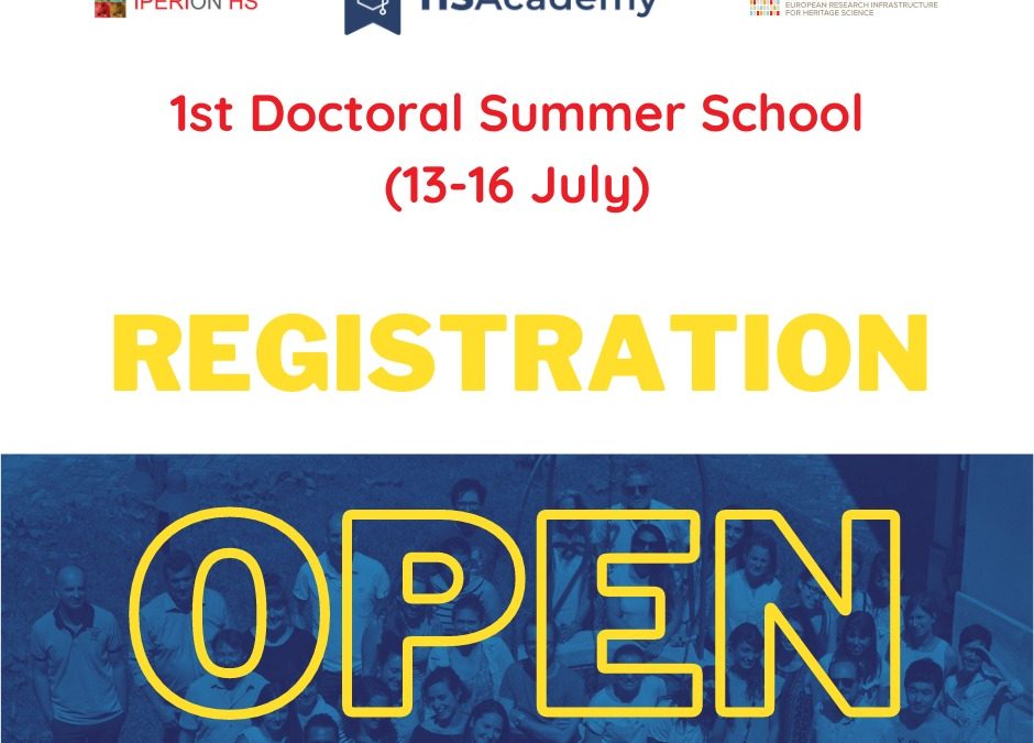 IPERION HS 1st Doctoral Summer School – July 13-16, 2021 – REGISTRATION OPEN