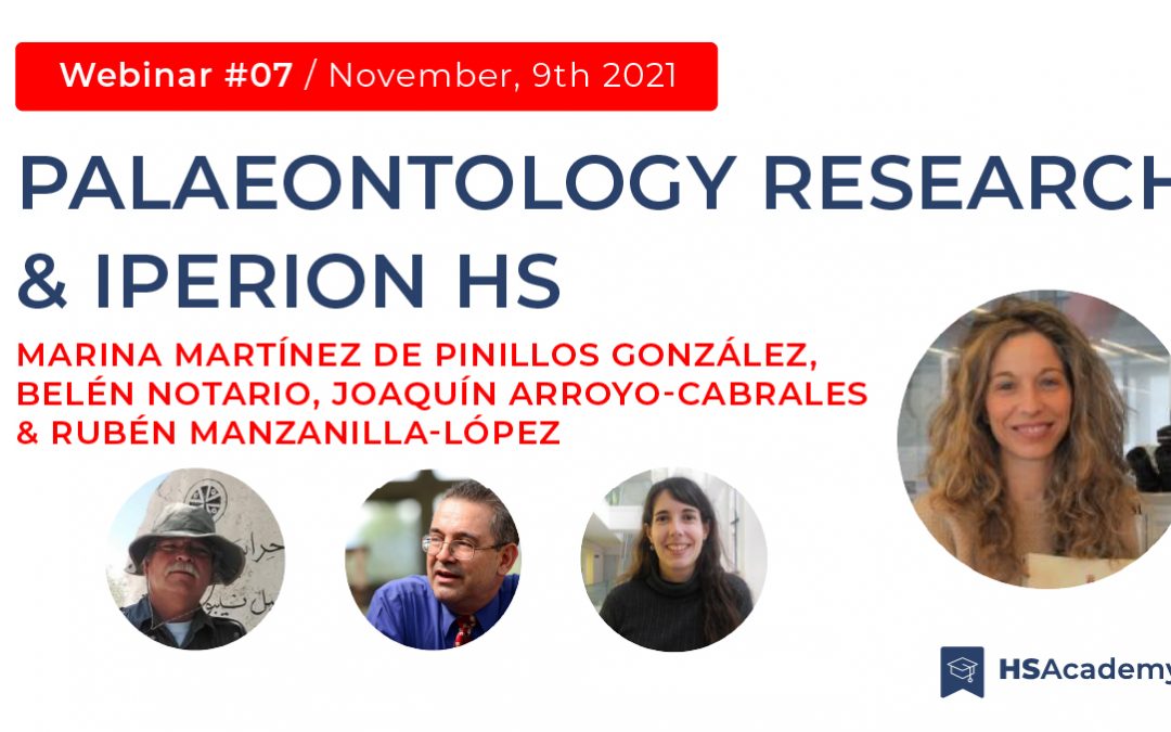 The new Iperion HS Academy webinar “Palaeontology research and IPERION HS”  – Online on November 9, 2021