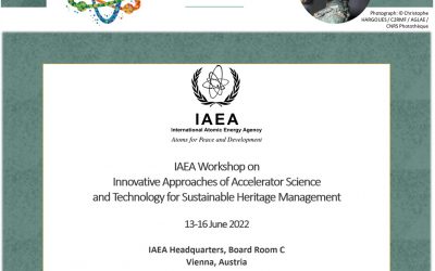 IAEA Workshop on Innovative Approaches of Accelerator Science and Technology for Sustainable Heritage Management – Vienna – June 2022  – Deadline for abstracts: April 7, 2022