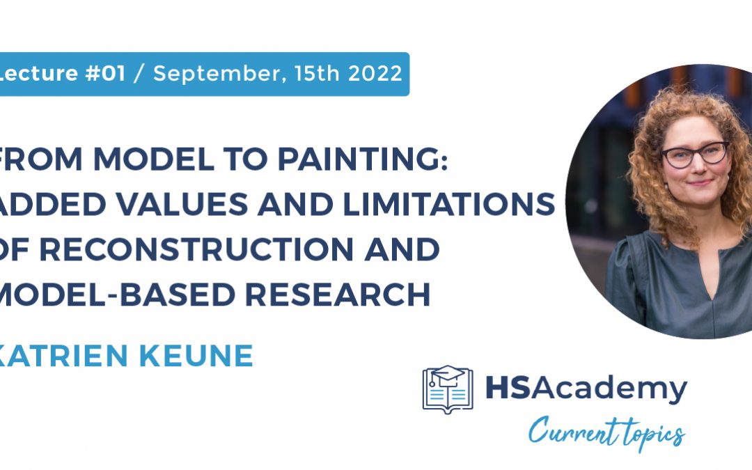 Katrien Keune will give the first HS Academy lecture on September 15th, 2022