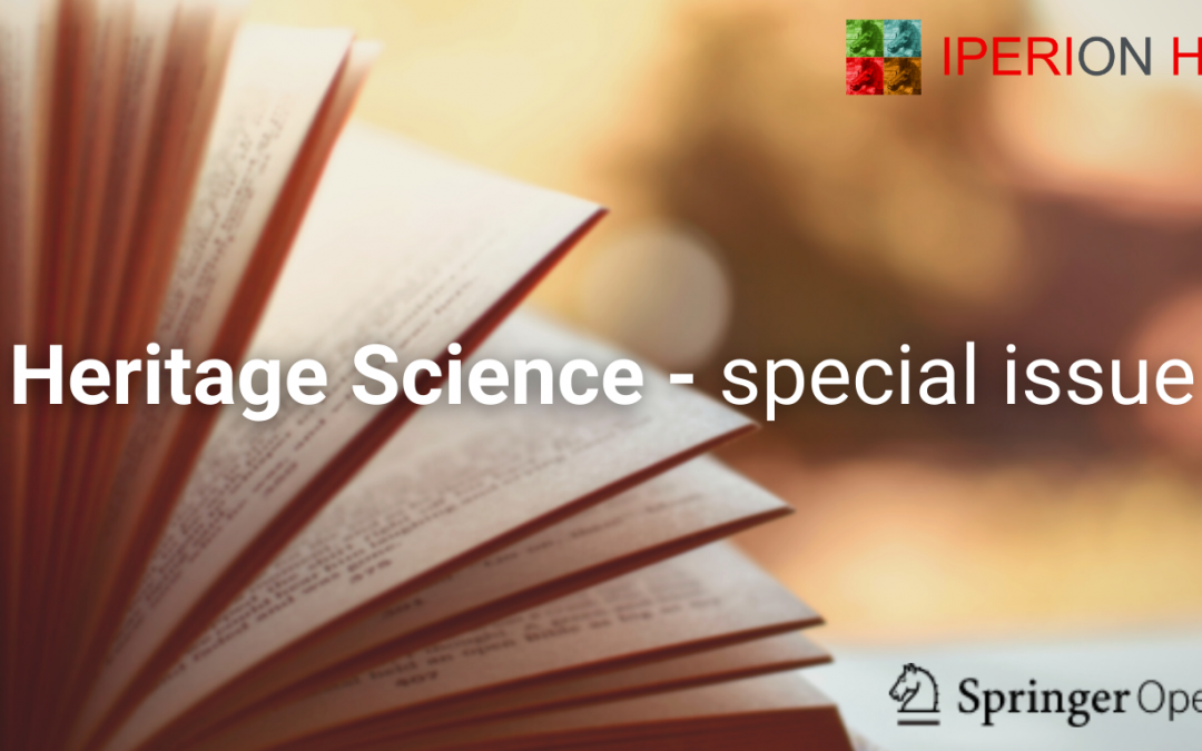 Fee waiver for IPERION HS Trans-National Access users to publish in Heritage Science journal