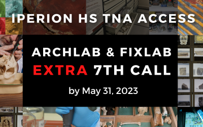 IperionHS 7th EXTRA TNA call to access ARCHLAB & FIXLAB services – Deadline on May 31, 2023