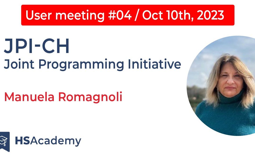 4th Joint E-RIHS and JPI-CH user meeting event to be held on October 10th, 2023