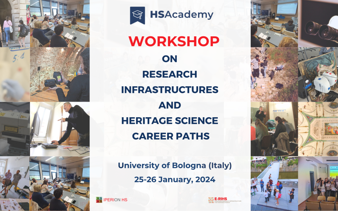 Workshop on “Research infrastructures and heritage science career paths” on January 25-26, 2024