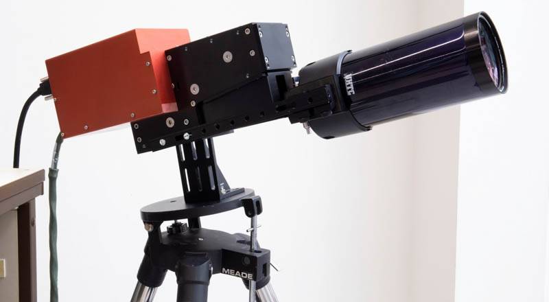 Remote SWIR (1000-2500 nm) hyperspectral imaging system